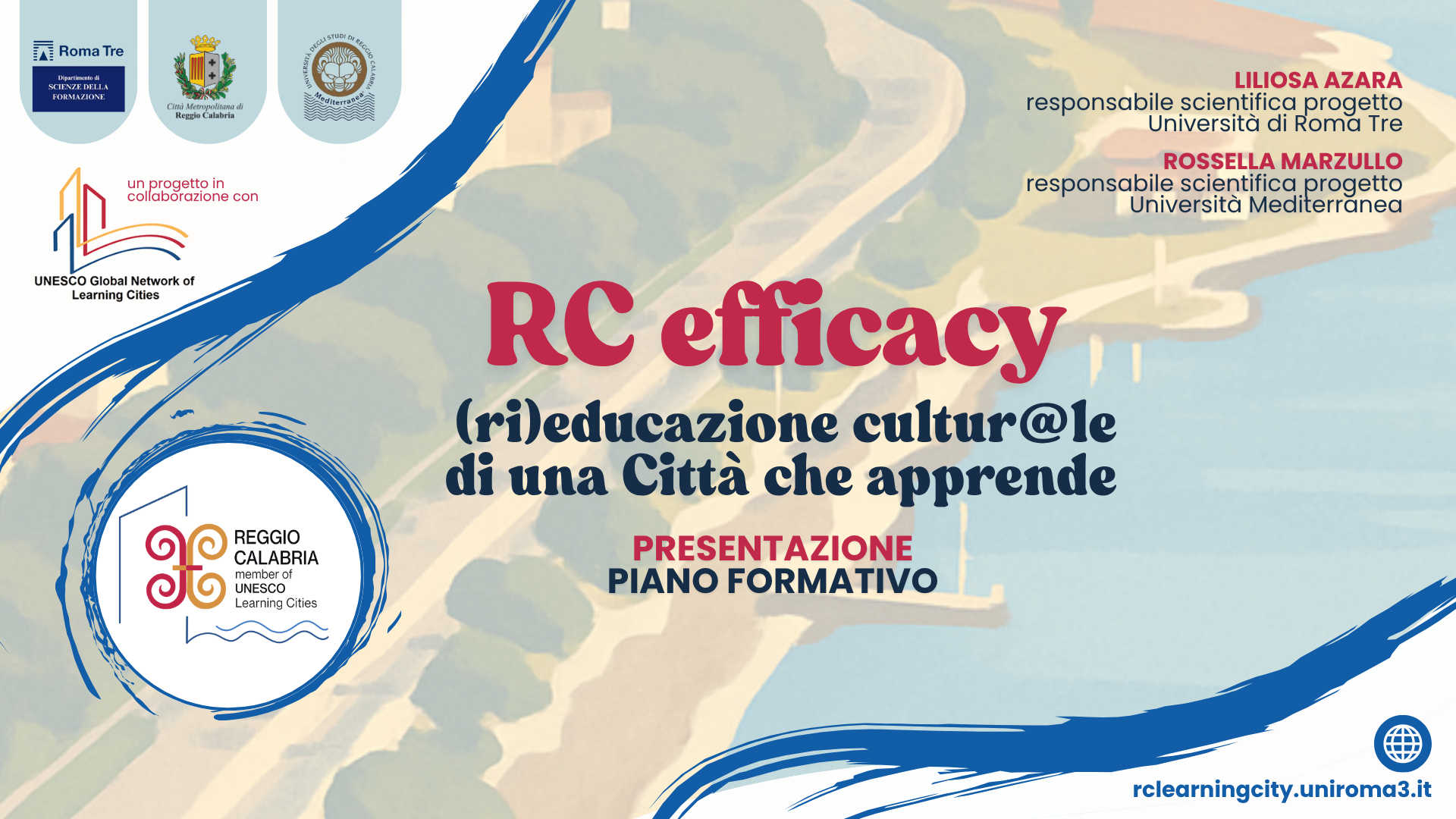 Immagine di copertina per RC efficacy  (Ri)educazione cultur@le per una Citt che apprende