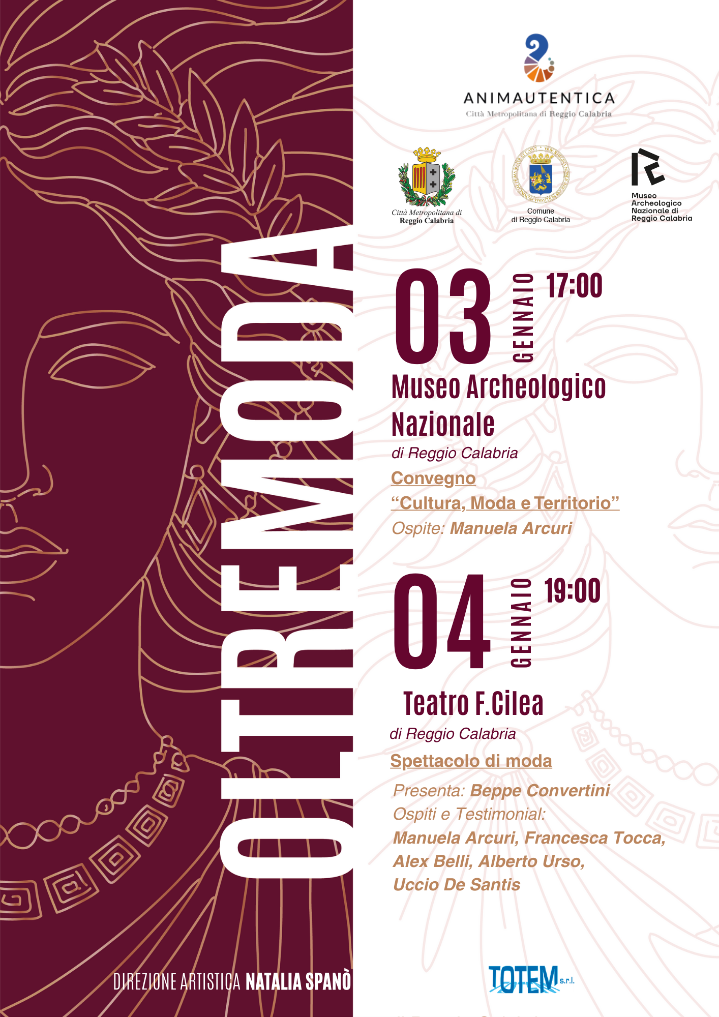 Immagine di copertina per La Citt� Metropolitana lancia Oltremoda: Reggio Calabria si trasforma in una passerella nazionale tra cultura, spettacolo e identit�