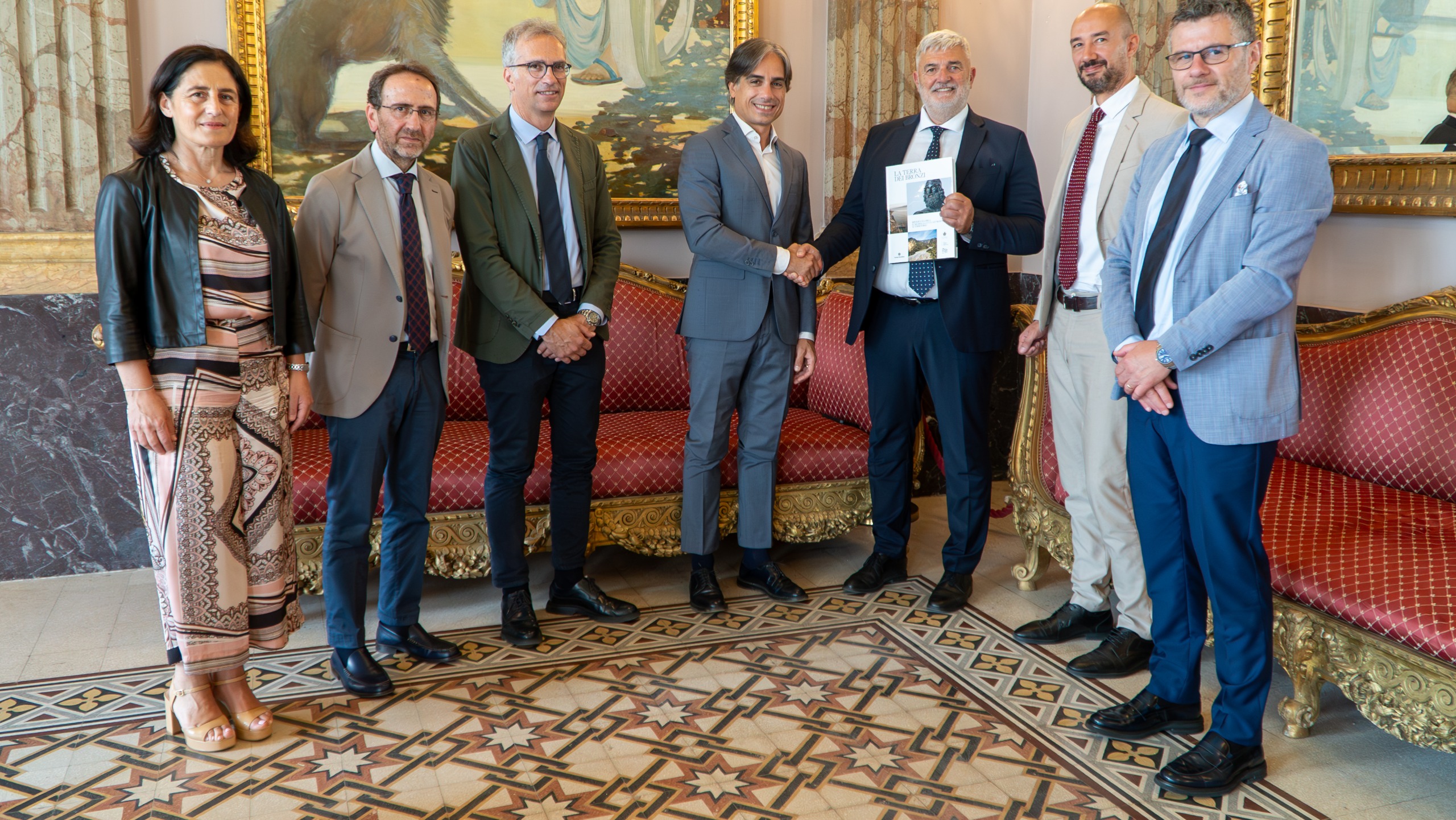 Il Sindaco Falcomat� accoglie i vertici della Camera di Commercio italiana in Polonia:�