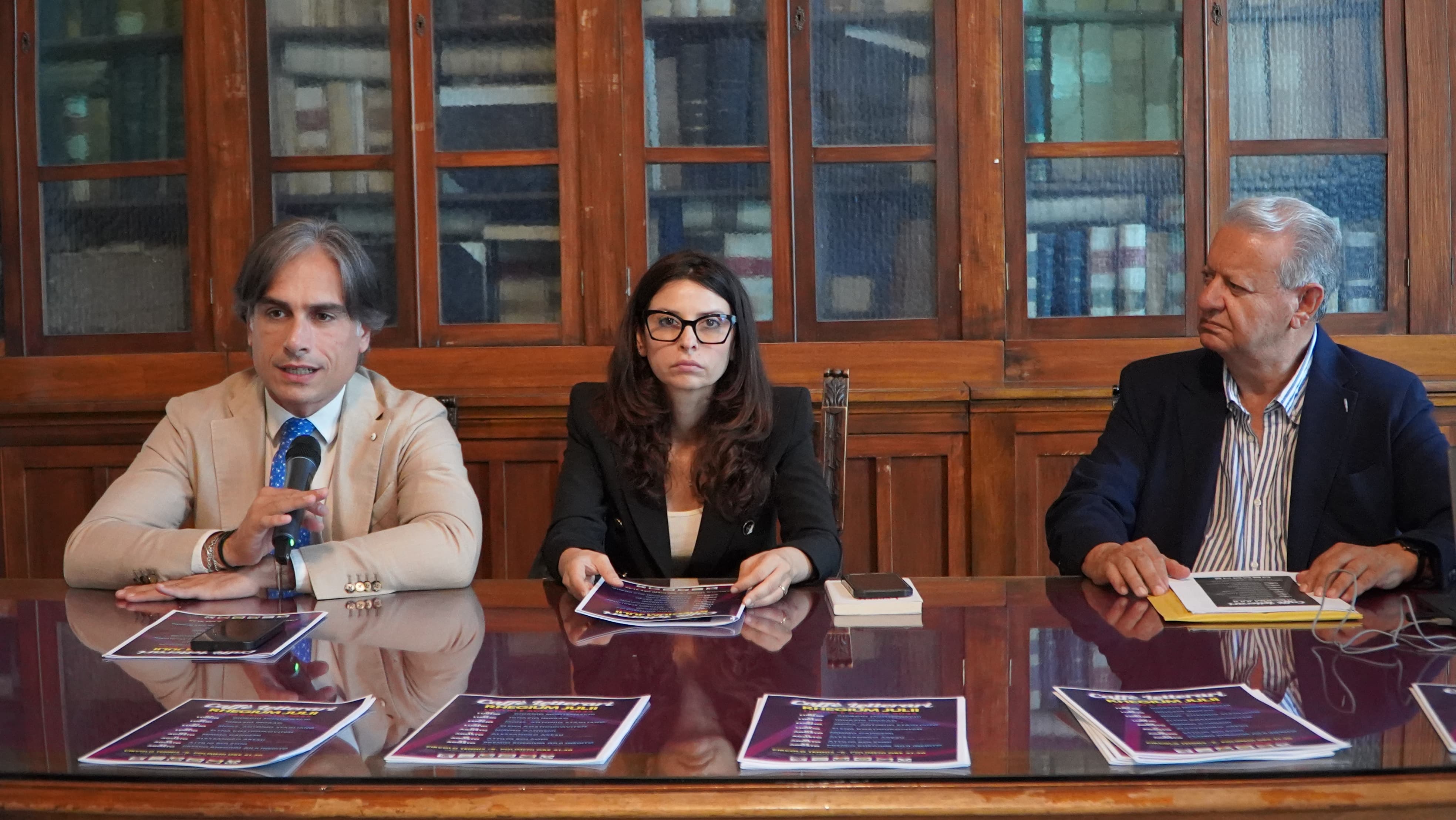 A Palazzo Alvaro presentati gli appuntamenti dei Caff letterari 2025 del Rhegium Julii