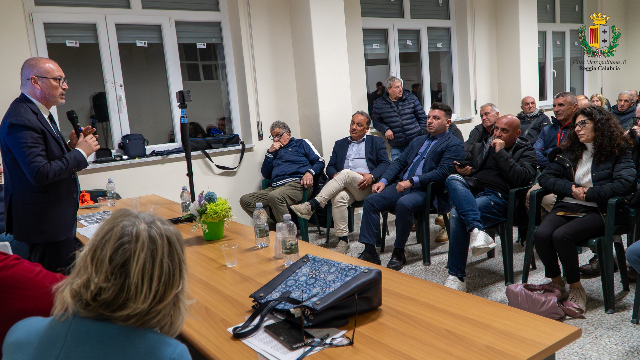 Assemblea pubblica a Bivongi, Versace: �C�ero prima e ci sono ora\