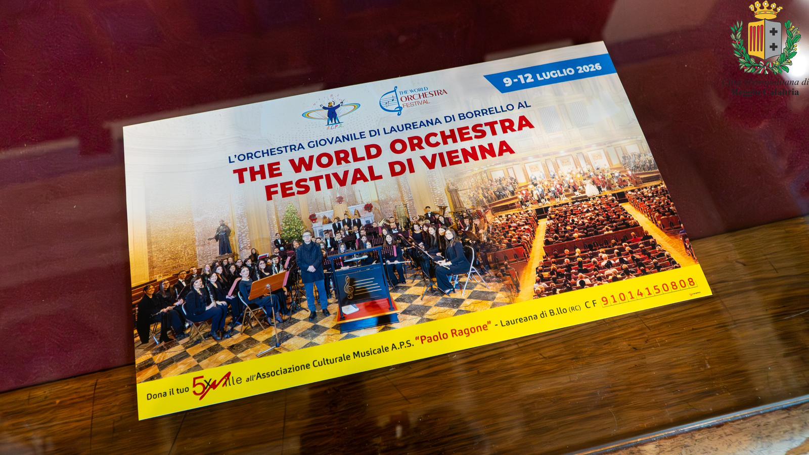 L�Orchestra giovanile di Laureana di Borrello si esibir� al The World Festival di Vienna