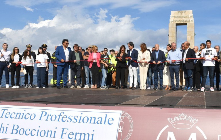 All\'Arena dello Stretto inaugurato l\'anno scolastico del Polo tecnico professionale \