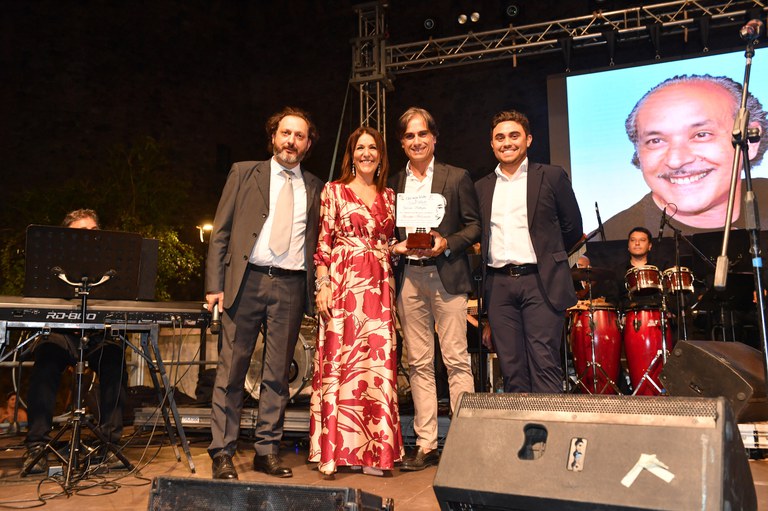 Falcomat� e Quartuccio allo spettacolo \