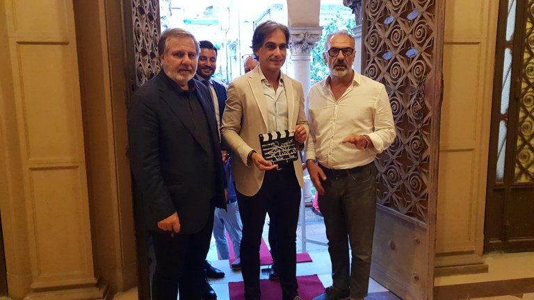 Falcomat�inaugura a Villa Zerbi gli eventi del Reggio FilmFest con la mostra sui 100 anni di Marcello Mastroianni