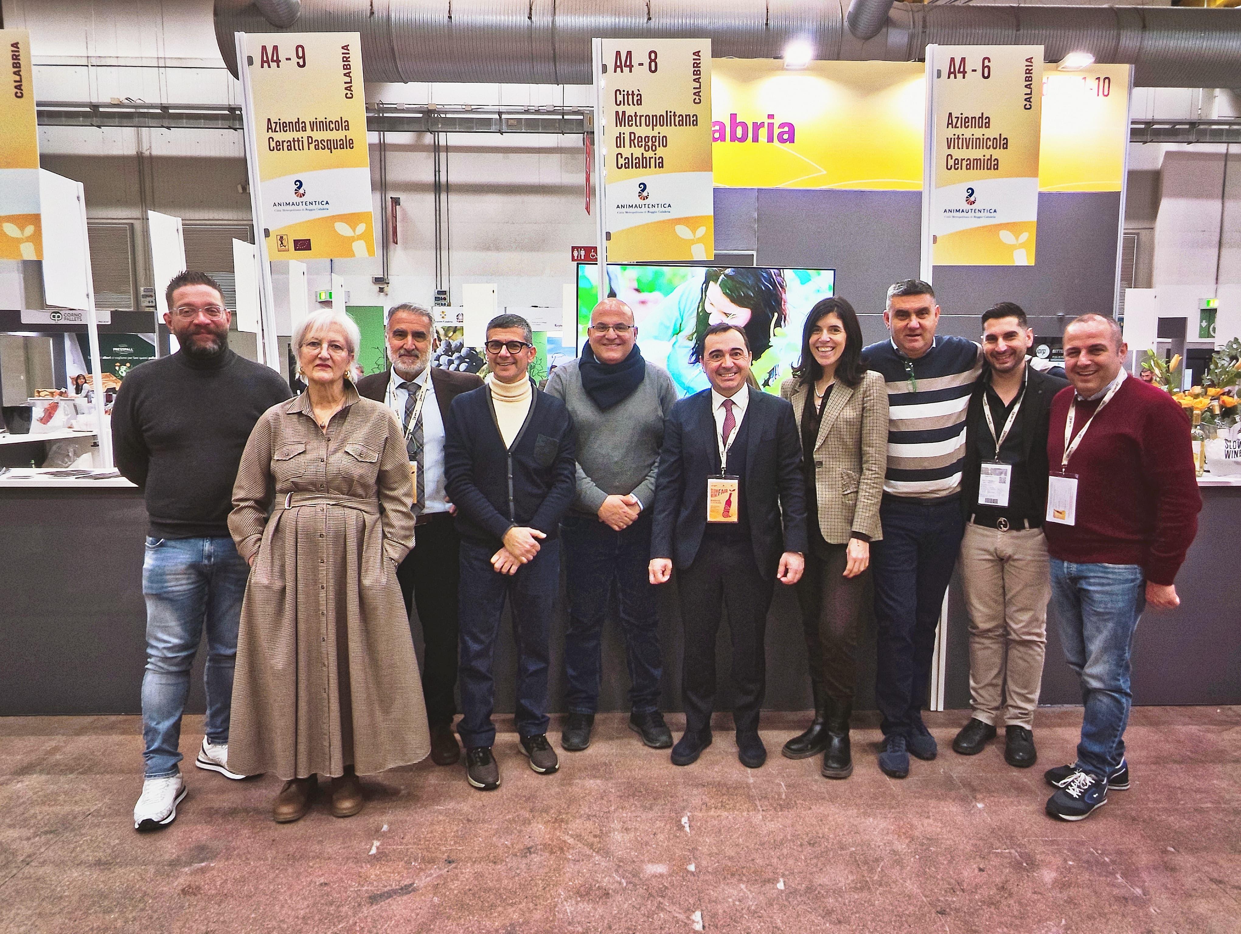 Reggio Calabria vola a Bologna per l�edizione 2025 di Slow Wine Fair, sono 12 le aziende vitivinicole reggine supportate dalla Citt� Metropolitana
